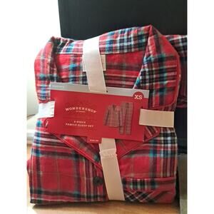 Wondershop 2 Piece Sleepware Womens Size XS Red